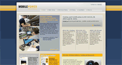 Desktop Screenshot of mobilepowersolutions.com